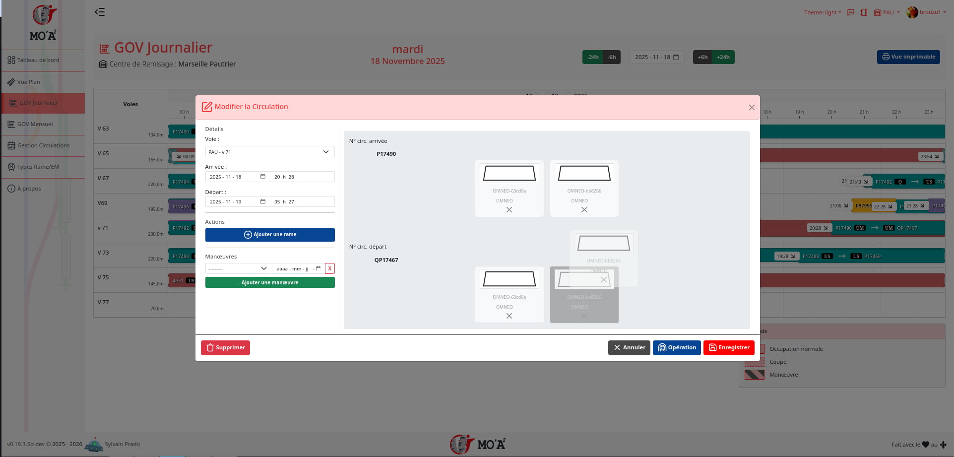 Éditeur Visuel d'Affectation
